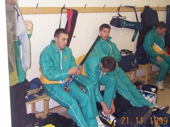 Preparation for the big game ahead...